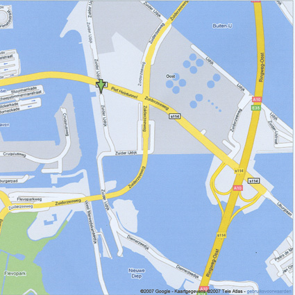 Plattegrond atelier