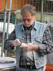 Aan het werk