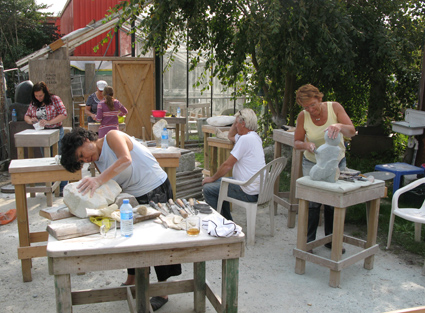 Workshop beeldhouwen