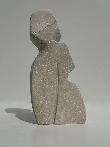 Travertine figure