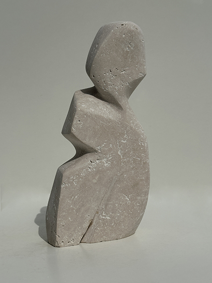 Travertine figure
