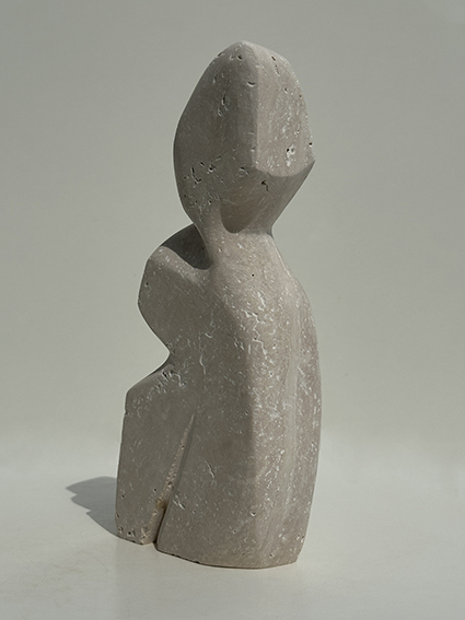 Travertine figure